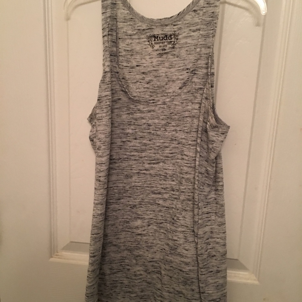 Grey active wear tank top